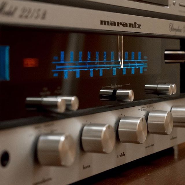 I recently picked up this vintage Marantz receiver and I don't think I can ever go back to the new stuff. Look at this thing!⠀
⠀
#vintageaudio #vintagehifi #vintagestereo #vinyl #vinyligclub #vinyloftheday #instavinyl #vinylcollection #vinylcollectionpost #vinylcommunity #vinylgram #vinyljunkie #myrecordscollected #33rpm #dustyfingers #reeltoreel #turntable #marantz #thorens #ortofon #yamaha #technics #rotelhifi #ironandtweed⠀