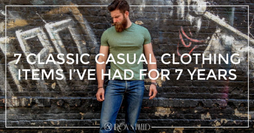 classic casual clothing items for men