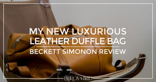 beckett simonon review doningo weekender leather duffle